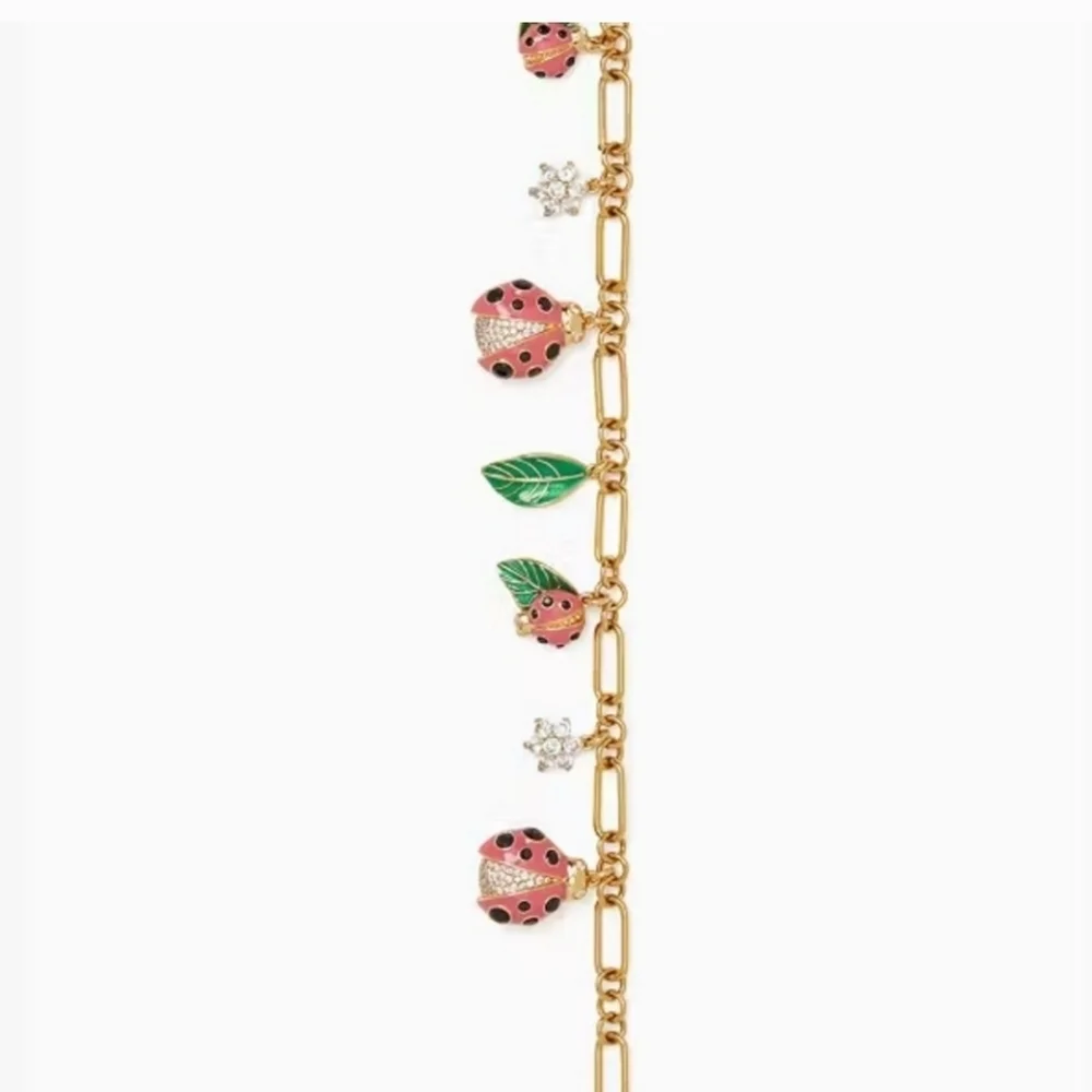 🐞🔹️Kate Spade🔹️ Ladybug Charm Bracelet - Picture 3 of 6